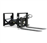 Trukki edessä teleskooppinen haarukka